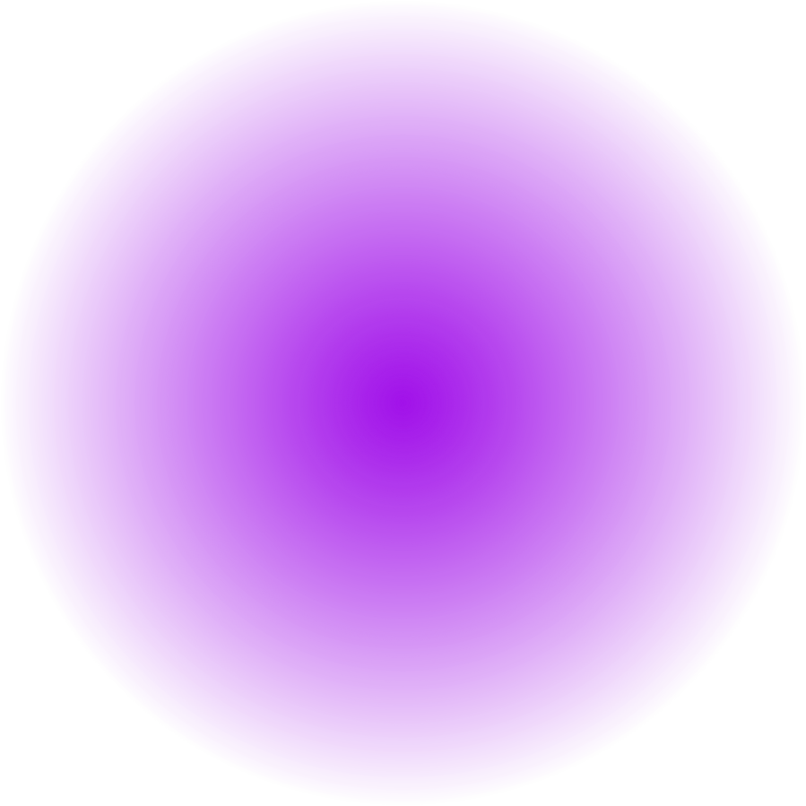 Purple transparent round gradient